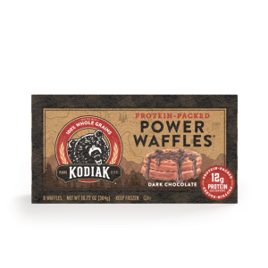 Dark Chocolate Power Waffles