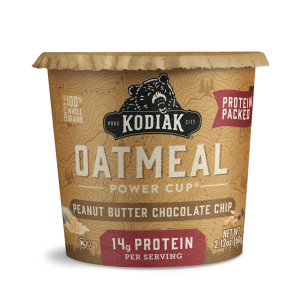 Peanut Butter Chocolate Chip Oatmeal Cup