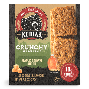 Maple Brown Sugar Crunchy Bars