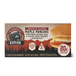 Bacon & Colby Jack Cheese Breakfast Sandwich